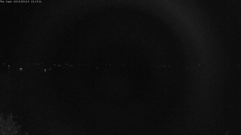 Lake Travis webcam, September 19, 2015 9:20 PM CT