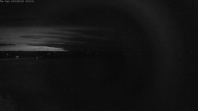 Lake Travis webcam, September 20, 2015 7:10 PM CT
