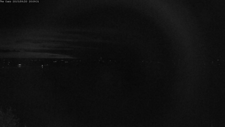 Lake Travis webcam, September 20, 2015 7:15 PM CT