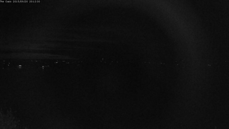 Lake Travis webcam, September 20, 2015 7:20 PM CT