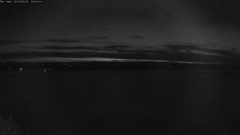 Lake Travis webcam, September 21, 2015 7:10 PM CT
