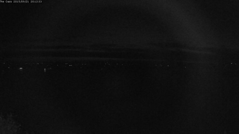 Lake Travis webcam, September 21, 2015 7:20 PM CT