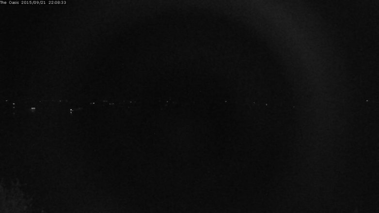 Lake Travis webcam, September 21, 2015 9:15 PM CT