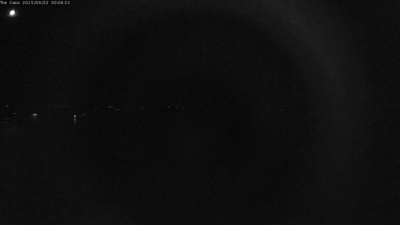 Lake Travis webcam, September 21, 2015 11:15 PM CT