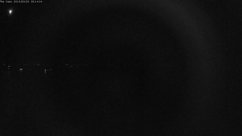 Lake Travis webcam, September 21, 2015 11:20 PM CT