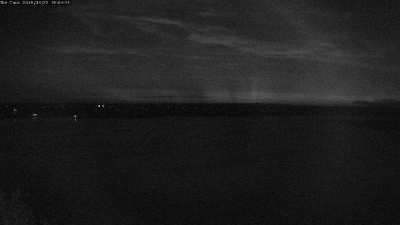 Lake Travis webcam, September 22, 2015 7:10 PM CT