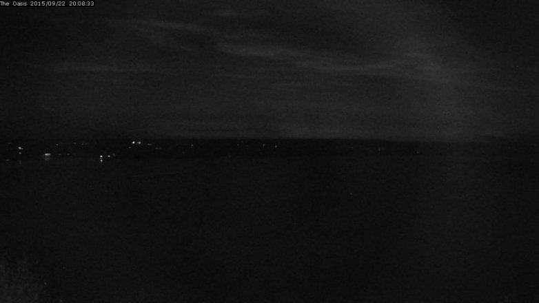 Lake Travis webcam, September 22, 2015 7:15 PM CT