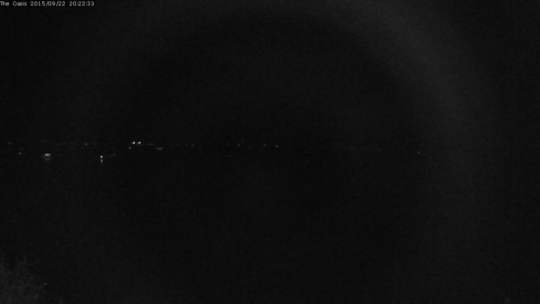 Lake Travis webcam, September 22, 2015 7:30 PM CT