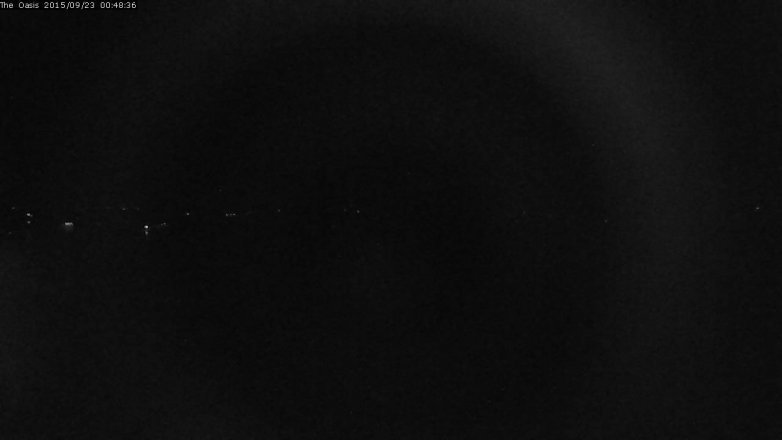 Lake Travis webcam, September 22, 2015 11:55 PM CT