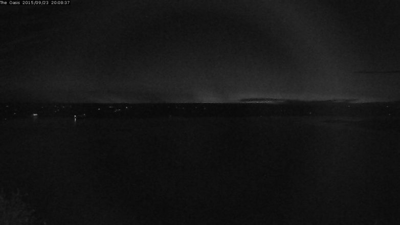 Lake Travis webcam, September 23, 2015 7:15 PM CT