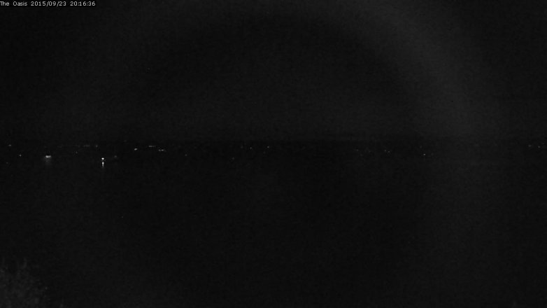 Lake Travis webcam, September 23, 2015 7:25 PM CT