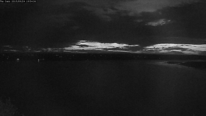 Lake Travis webcam, September 24, 2015 7:00 PM CT