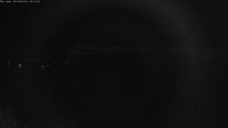 Lake Travis webcam, September 24, 2015 7:20 PM CT