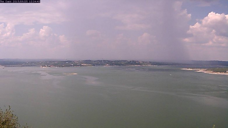Lake Travis webcam, September 25, 2015 11:40 AM CT