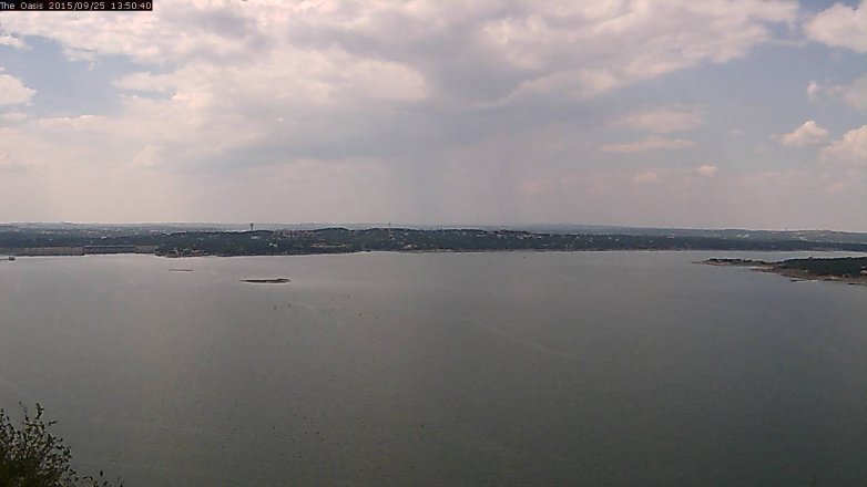 Lake Travis webcam, September 25, 2015 12:55 PM CT