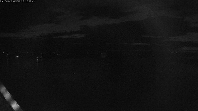 Lake Travis webcam, September 25, 2015 7:10 PM CT