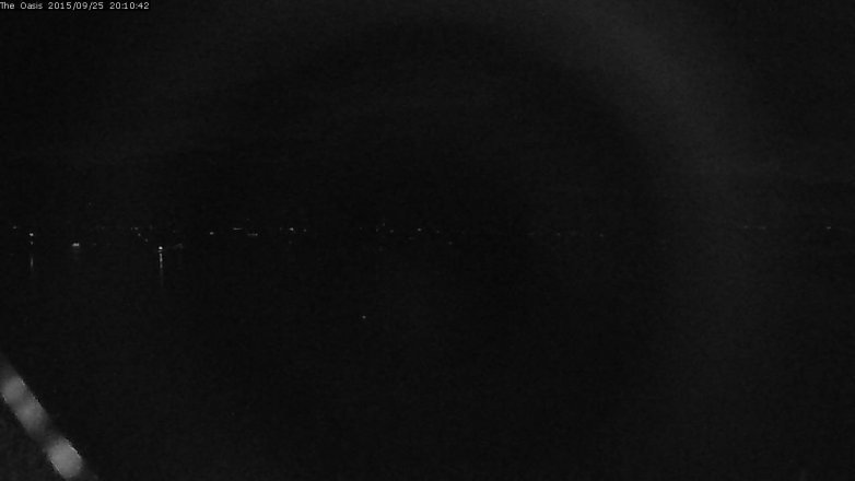 Lake Travis webcam, September 25, 2015 7:15 PM CT