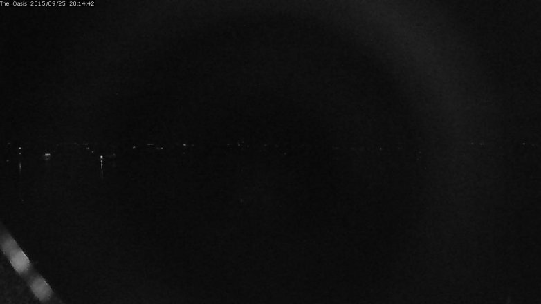 Lake Travis webcam, September 25, 2015 7:20 PM CT