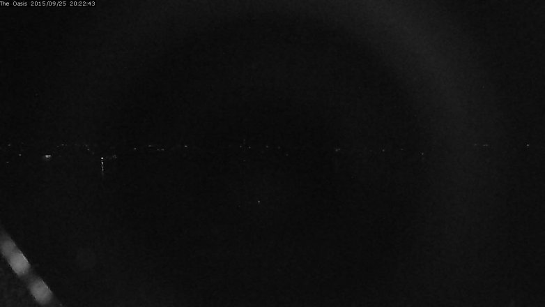 Lake Travis webcam, September 25, 2015 7:30 PM CT