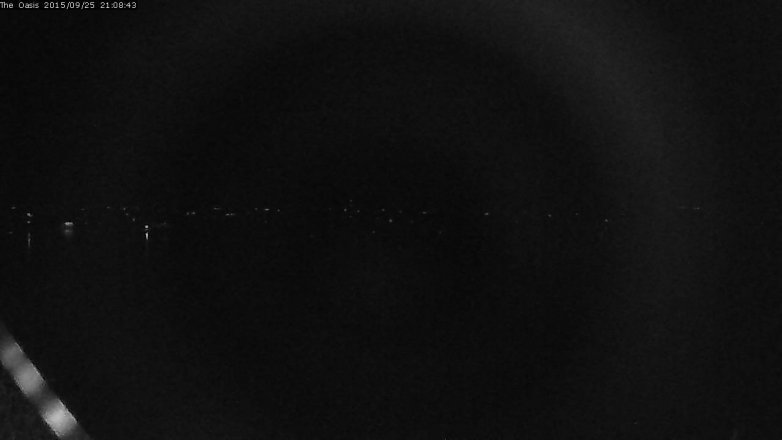 Lake Travis webcam, September 25, 2015 8:15 PM CT