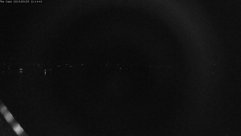 Lake Travis webcam, September 25, 2015 8:20 PM CT