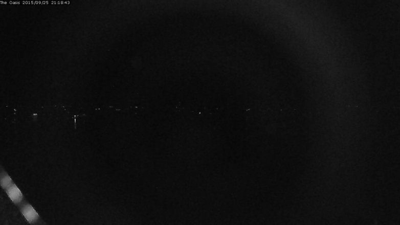 Lake Travis webcam, September 25, 2015 8:25 PM CT