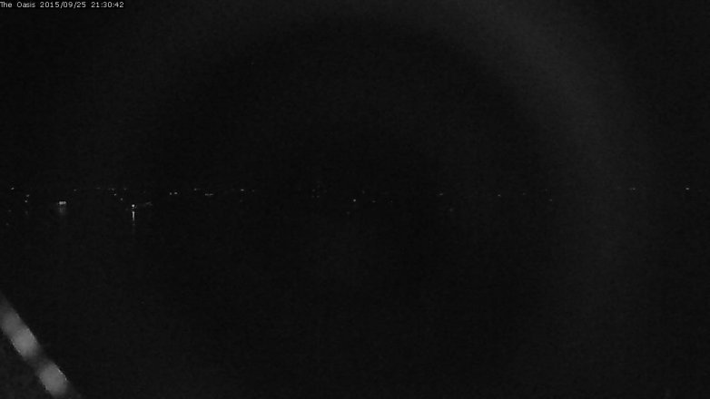 Lake Travis webcam, September 25, 2015 8:35 PM CT