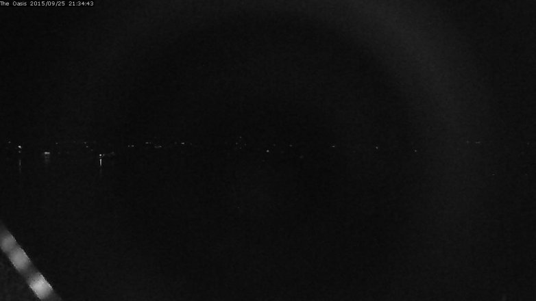 Lake Travis webcam, September 25, 2015 8:40 PM CT