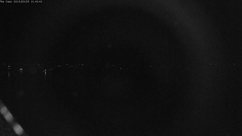 Lake Travis webcam, September 25, 2015 8:50 PM CT