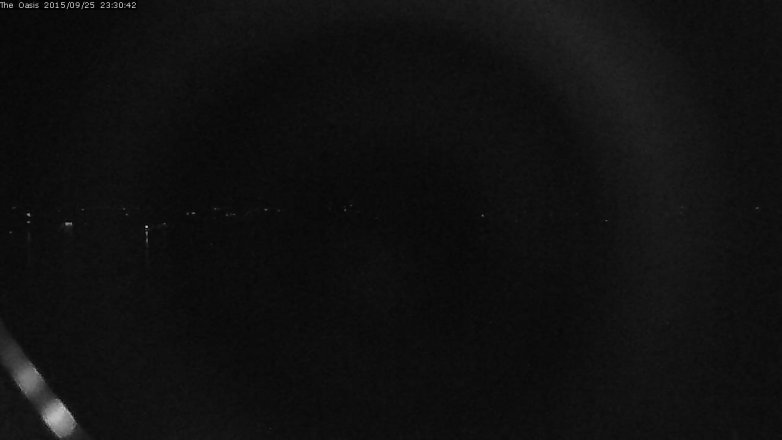 Lake Travis webcam, September 25, 2015 10:35 PM CT