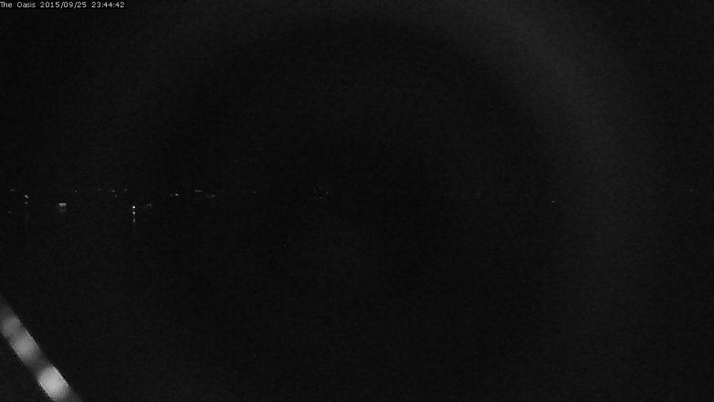 Lake Travis webcam, September 25, 2015 10:50 PM CT