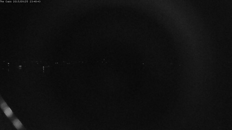 Lake Travis webcam, September 25, 2015 10:55 PM CT