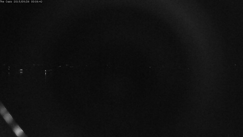 Lake Travis webcam, September 25, 2015 11:10 PM CT