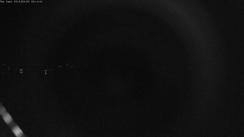 Lake Travis webcam, September 25, 2015 11:20 PM CT