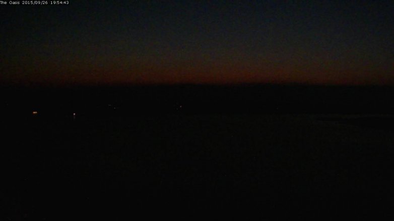 Lake Travis webcam, September 26, 2015 7:00 PM CT