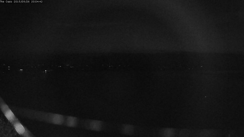 Lake Travis webcam, September 26, 2015 7:10 PM CT
