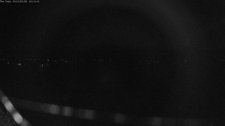 Lake Travis webcam, September 26, 2015 7:20 PM CT