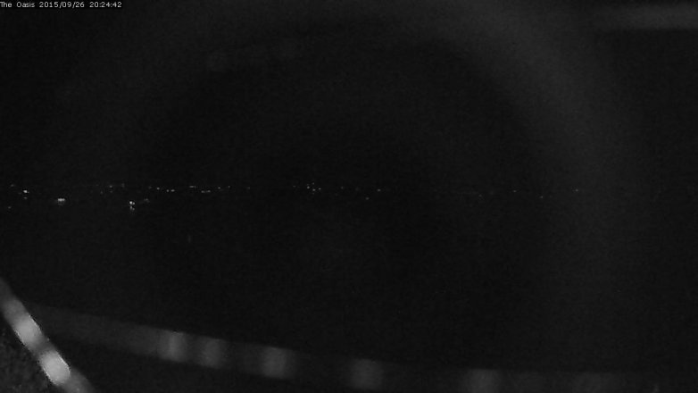 Lake Travis webcam, September 26, 2015 7:30 PM CT