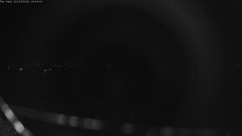 Lake Travis webcam, September 26, 2015 7:50 PM CT