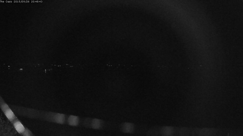 Lake Travis webcam, September 26, 2015 7:55 PM CT