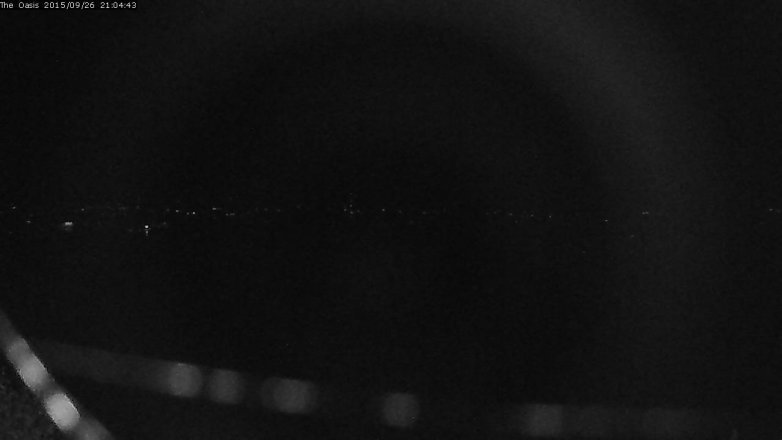 Lake Travis webcam, September 26, 2015 8:10 PM CT