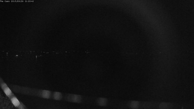 Lake Travis webcam, September 26, 2015 8:25 PM CT