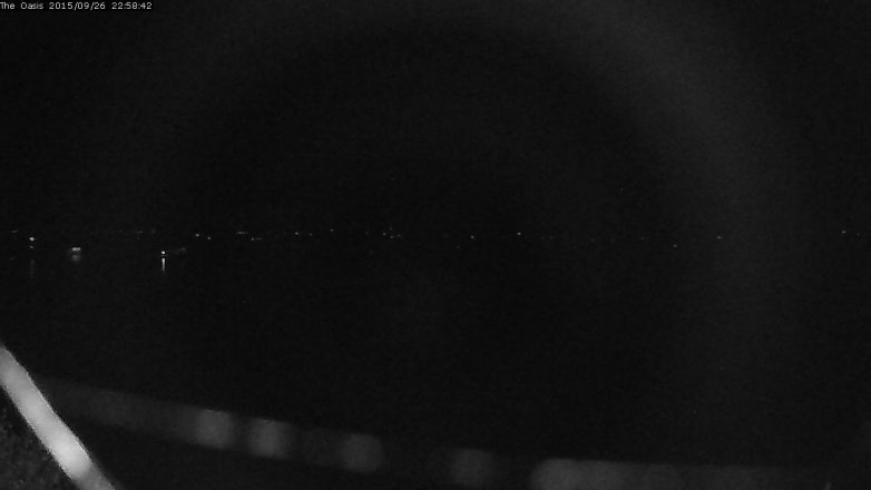 Lake Travis webcam, September 26, 2015 10:05 PM CT