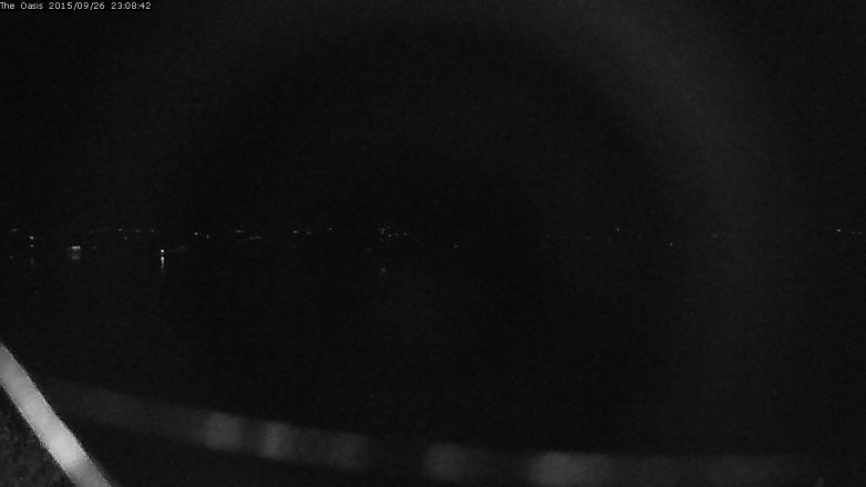 Lake Travis webcam, September 26, 2015 10:15 PM CT