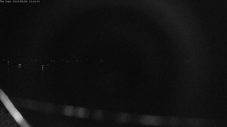 Lake Travis webcam, September 26, 2015 10:25 PM CT