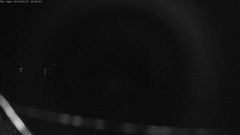 Lake Travis webcam, September 26, 2015 11:55 PM CT