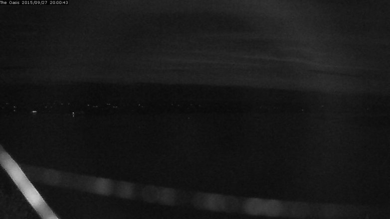 Lake Travis webcam, September 27, 2015 7:05 PM CT