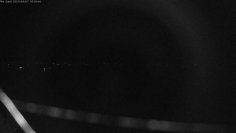 Lake Travis webcam, September 27, 2015 7:40 PM CT