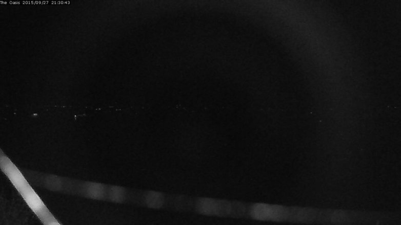 Lake Travis webcam, September 27, 2015 8:35 PM CT