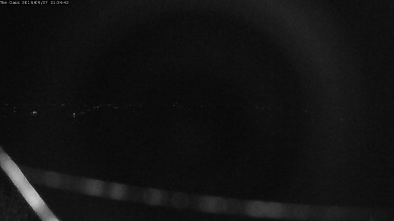 Lake Travis webcam, September 27, 2015 8:40 PM CT